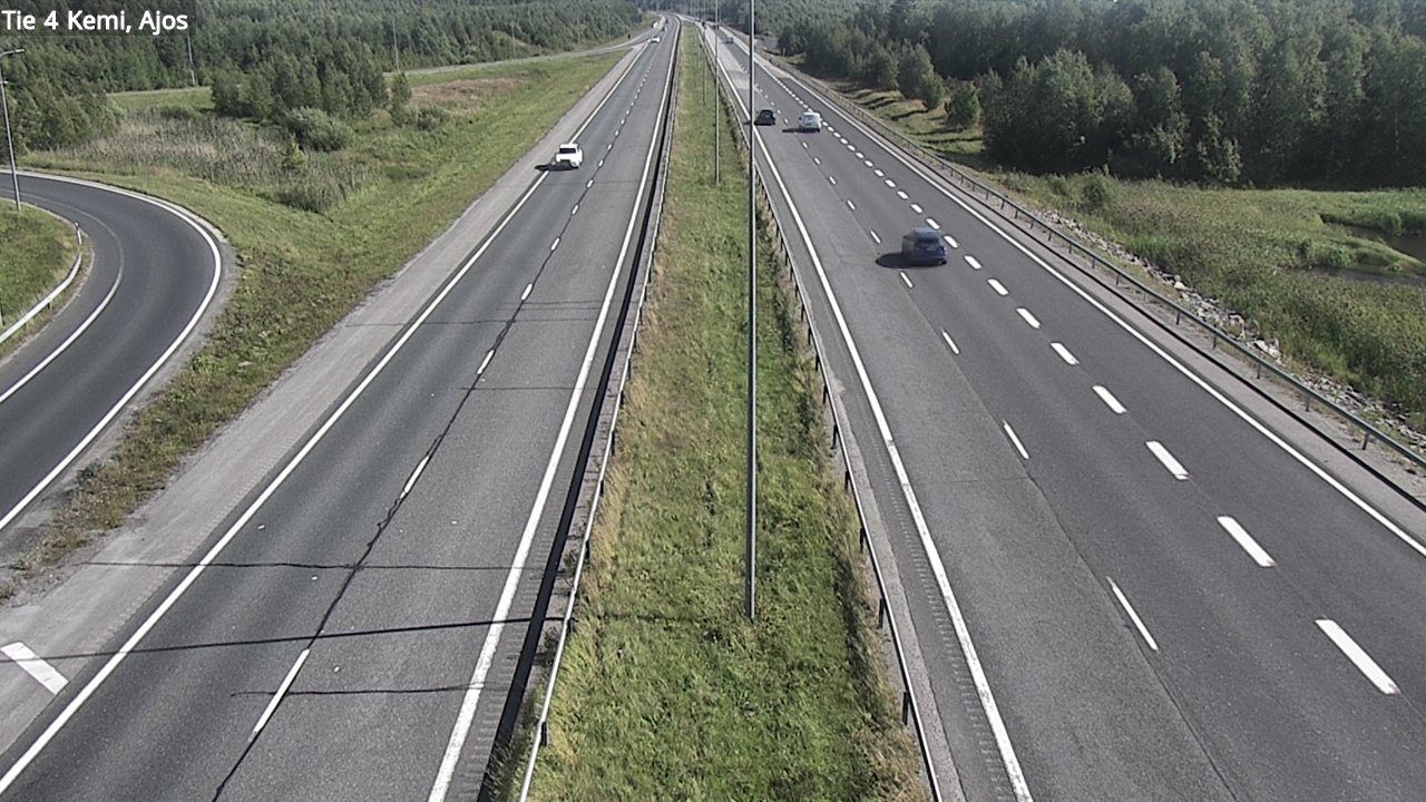 Kelikamerat Kuva Tie 4 Kemi, Ajos, Kemi, Lappi