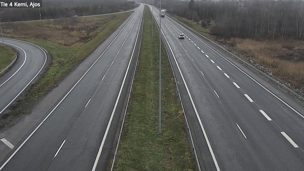 Kelikamerat Kuva Tie 4 Kemi, Ajos, Kemi, Lappi