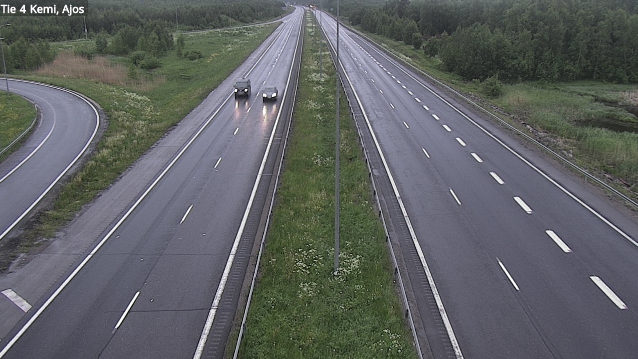 Kelikamerat Kuva Tie 4 Kemi, Ajos, Kemi, Lappi
