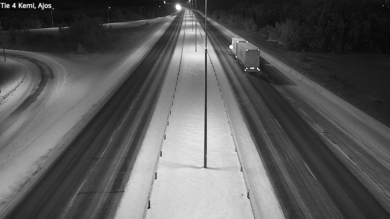 Kelikamerat Kuva Tie 4 Kemi, Ajos, Kemi, Lappi