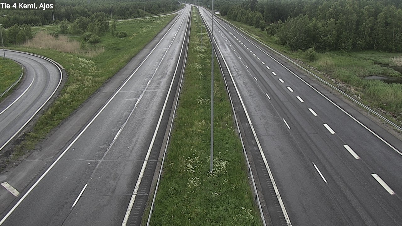 Kelikamerat Kuva Tie 4 Kemi, Ajos, Kemi, Lappi