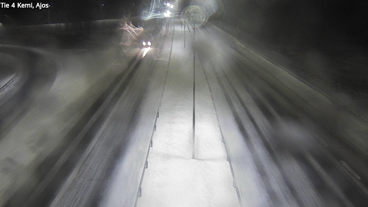 Weather Camera Image Väg 4 Kemi, Ajos, Kemi, Lappi