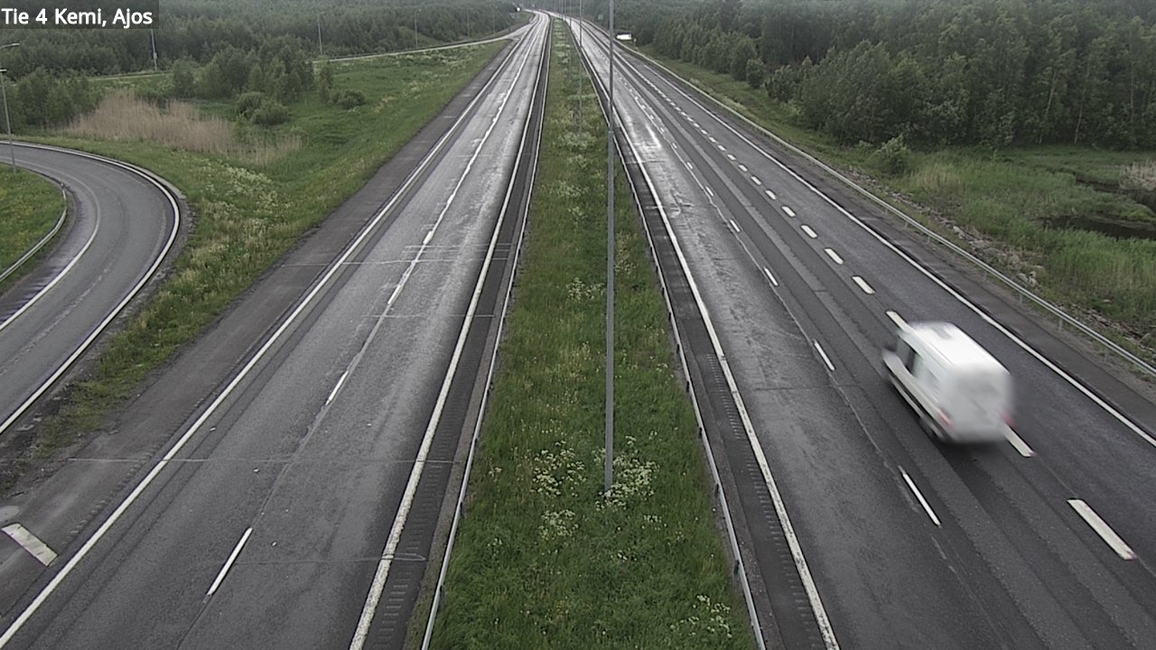 Kelikamerat Kuva Tie 4 Kemi, Ajos, Kemi, Lappi