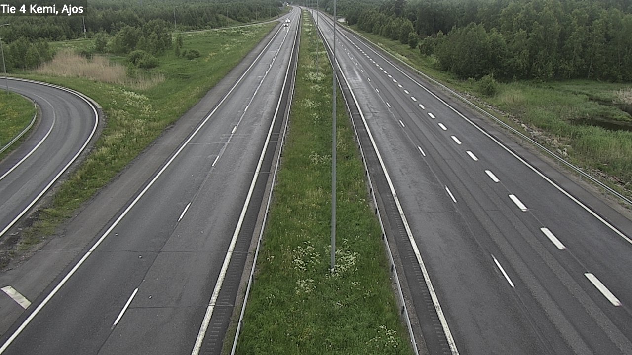 Kelikamerat Kuva Tie 4 Kemi, Ajos, Kemi, Lappi