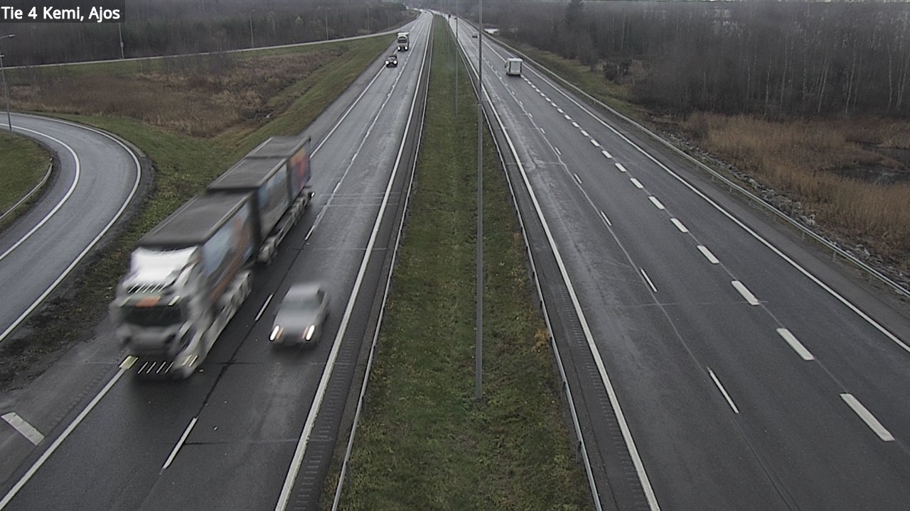 Kelikamerat Kuva Tie 4 Kemi, Ajos, Kemi, Lappi