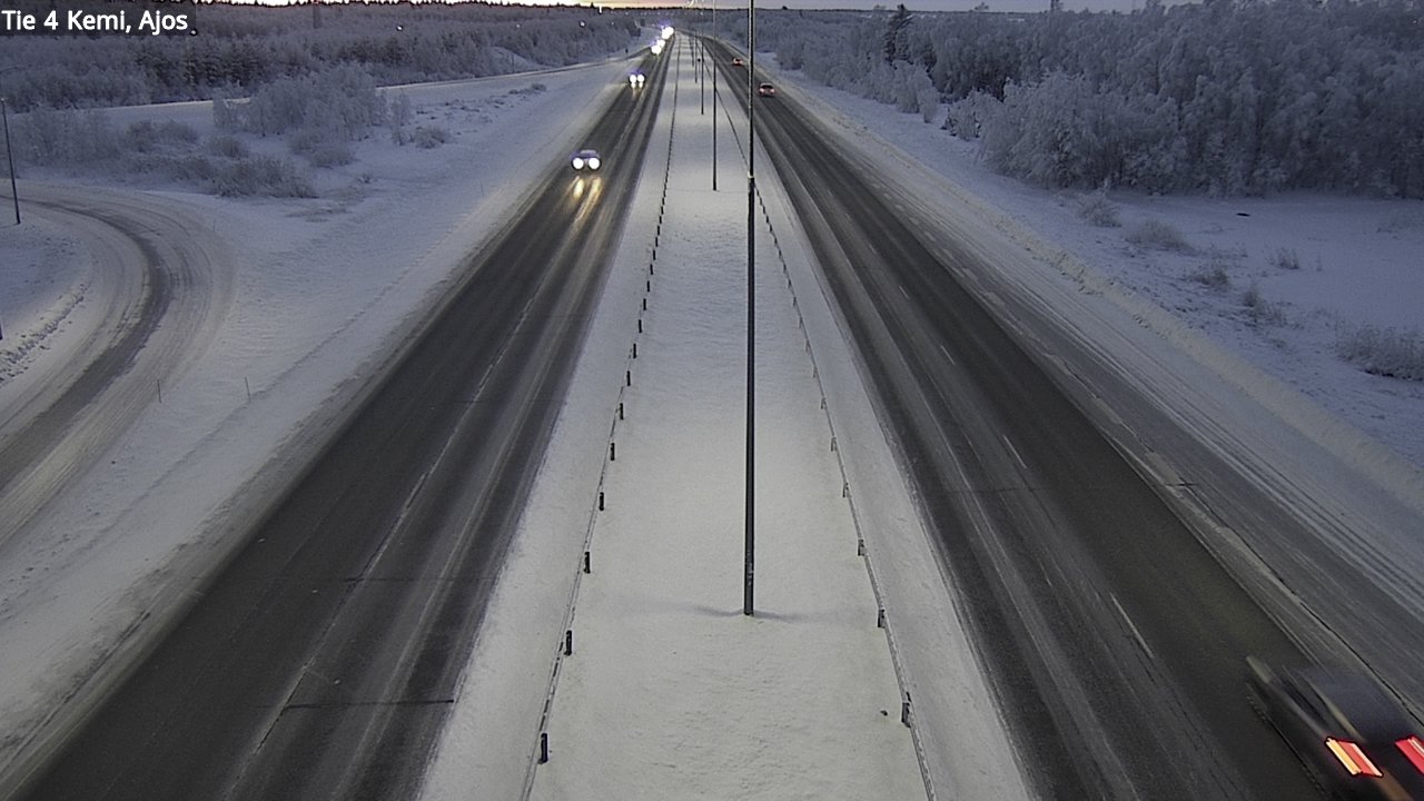 Kelikamerat Kuva Tie 4 Kemi, Ajos, Kemi, Lappi
