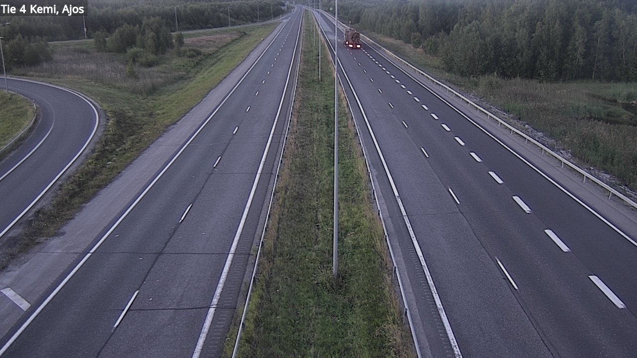 Kelikamerat Kuva Tie 4 Kemi, Ajos, Kemi, Lappi