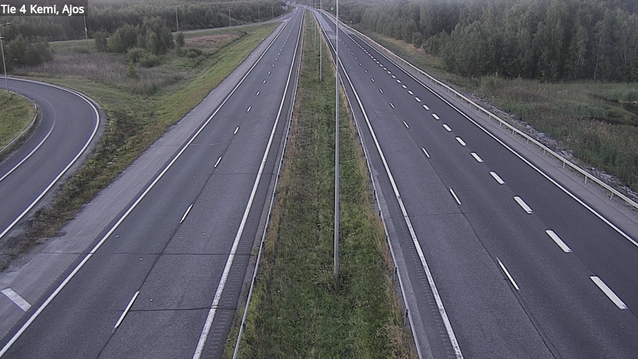 Kelikamerat Kuva Tie 4 Kemi, Ajos, Kemi, Lappi