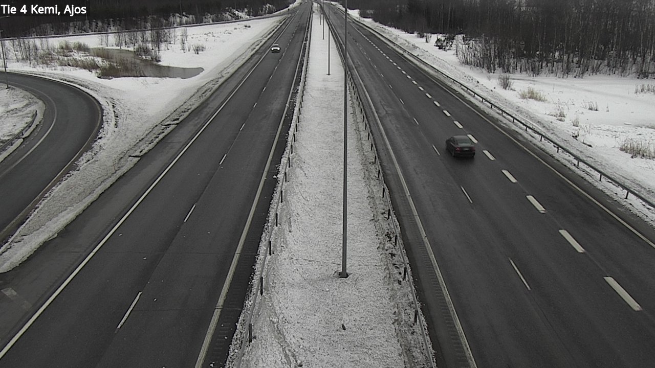 Kelikamerat Kuva Tie 4 Kemi, Ajos, Kemi, Lappi