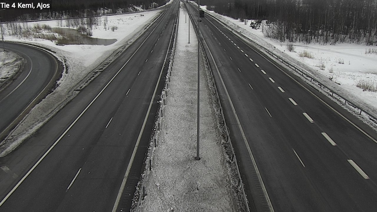 Kelikamerat Kuva Tie 4 Kemi, Ajos, Kemi, Lappi