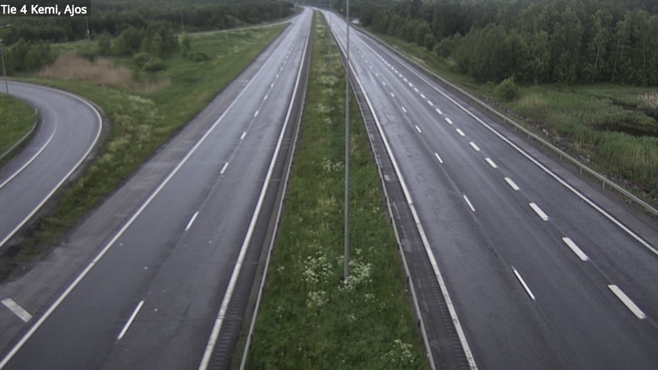 Kelikamerat Kuva Tie 4 Kemi, Ajos, Kemi, Lappi