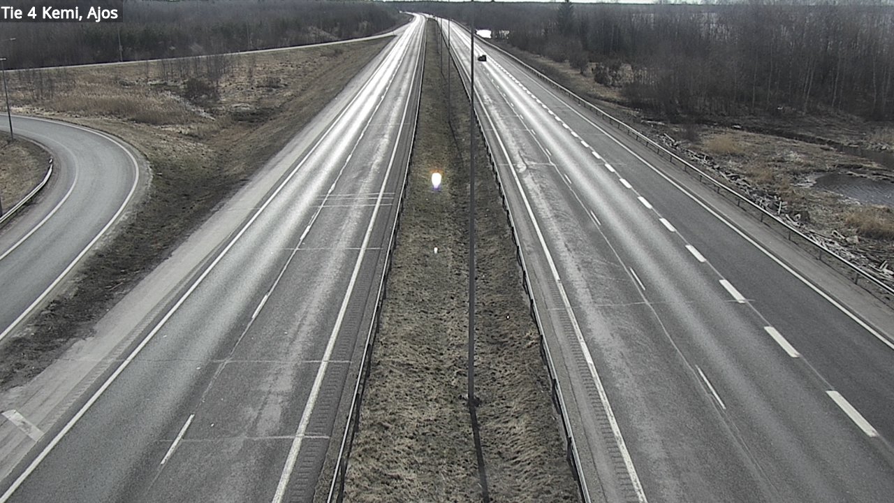 Weather Camera Image Road 4 Kemi, Ajos, Kemi, Lappi