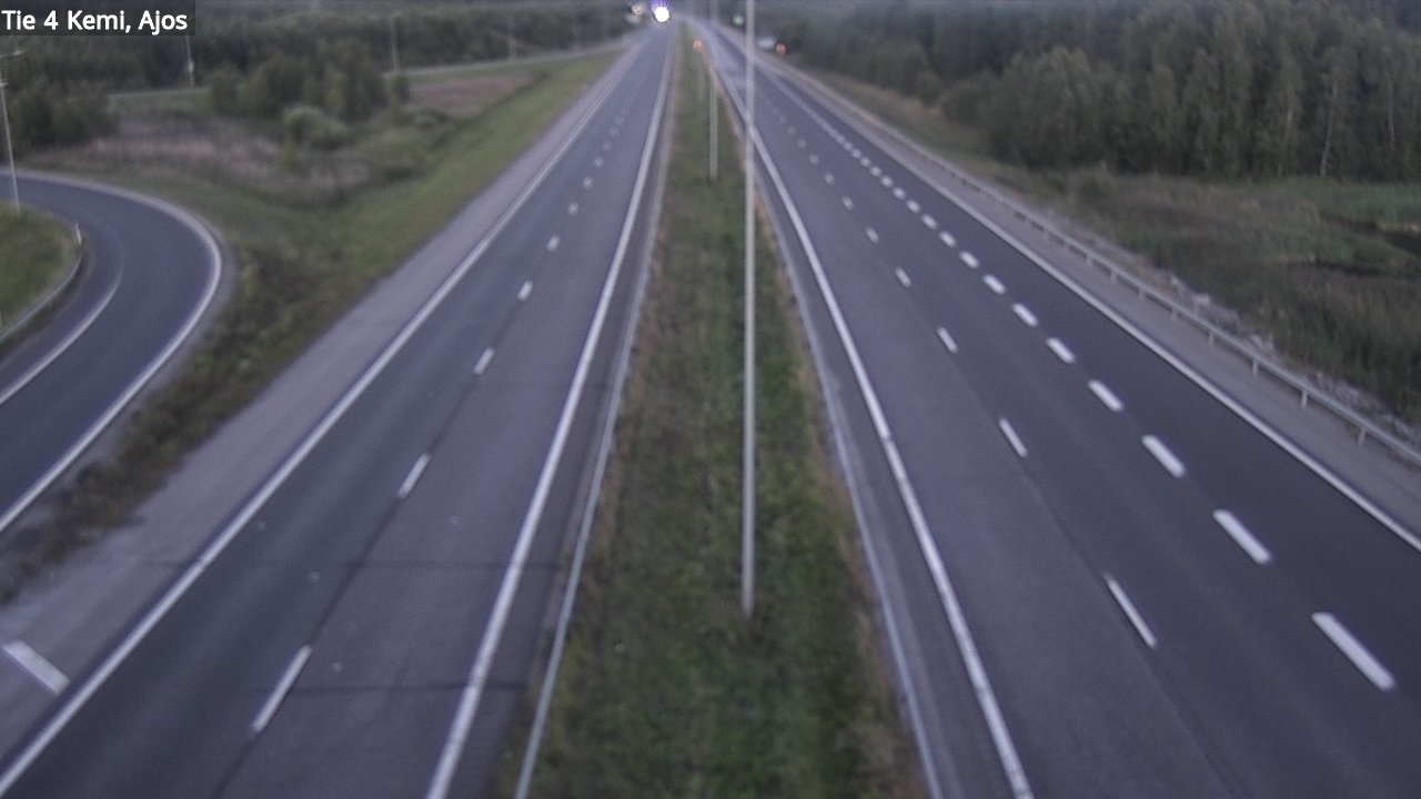 Kelikamerat Kuva Tie 4 Kemi, Ajos, Kemi, Lappi