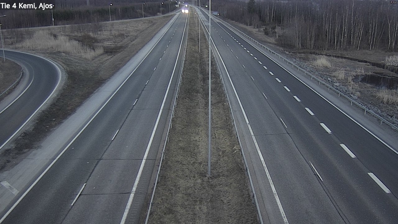 Weather Camera Image Road 4 Kemi, Ajos, Kemi, Lappi