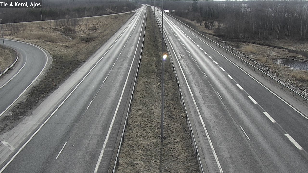 Weather Camera Image Road 4 Kemi, Ajos, Kemi, Lappi