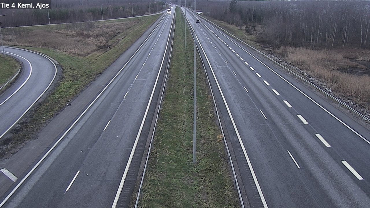 Kelikamerat Kuva Tie 4 Kemi, Ajos, Kemi, Lappi