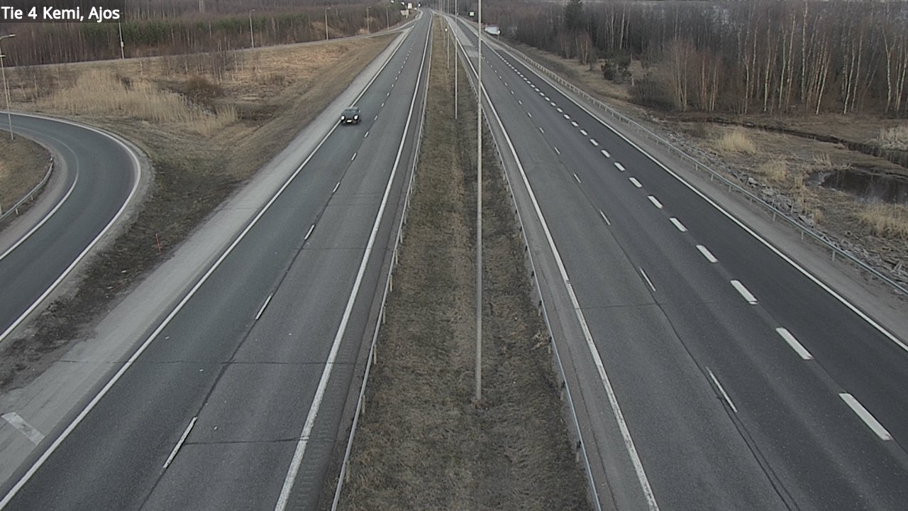 Weather Camera Image Road 4 Kemi, Ajos, Kemi, Lappi