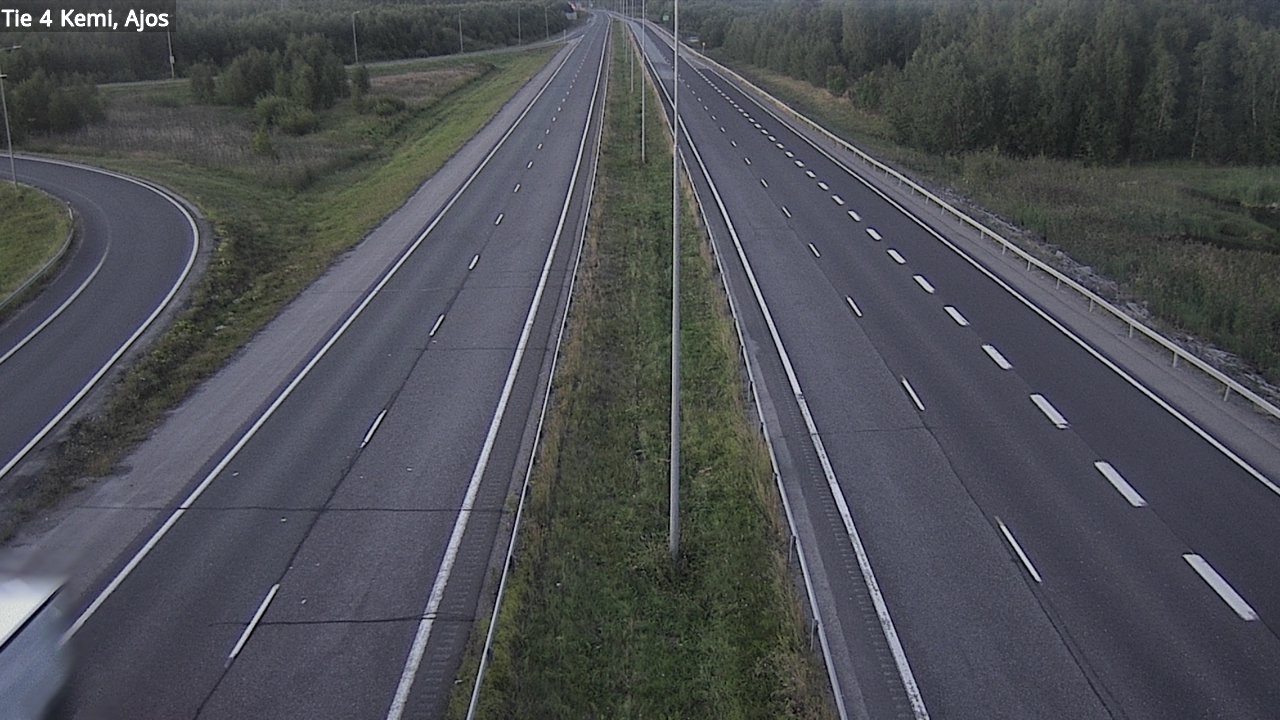 Kelikamerat Kuva Tie 4 Kemi, Ajos, Kemi, Lappi