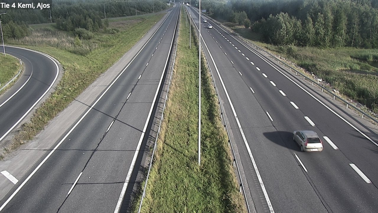 Kelikamerat Kuva Tie 4 Kemi, Ajos, Kemi, Lappi
