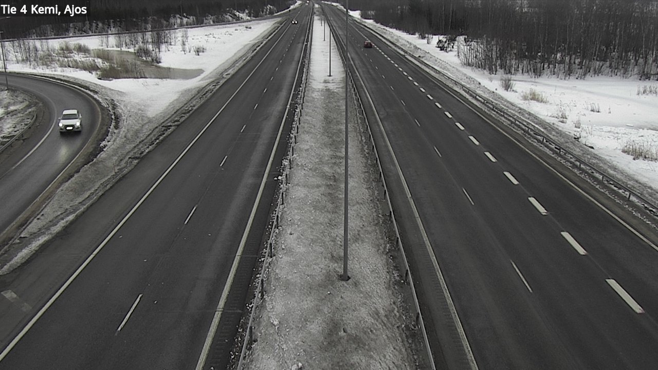 Kelikamerat Kuva Tie 4 Kemi, Ajos, Kemi, Lappi