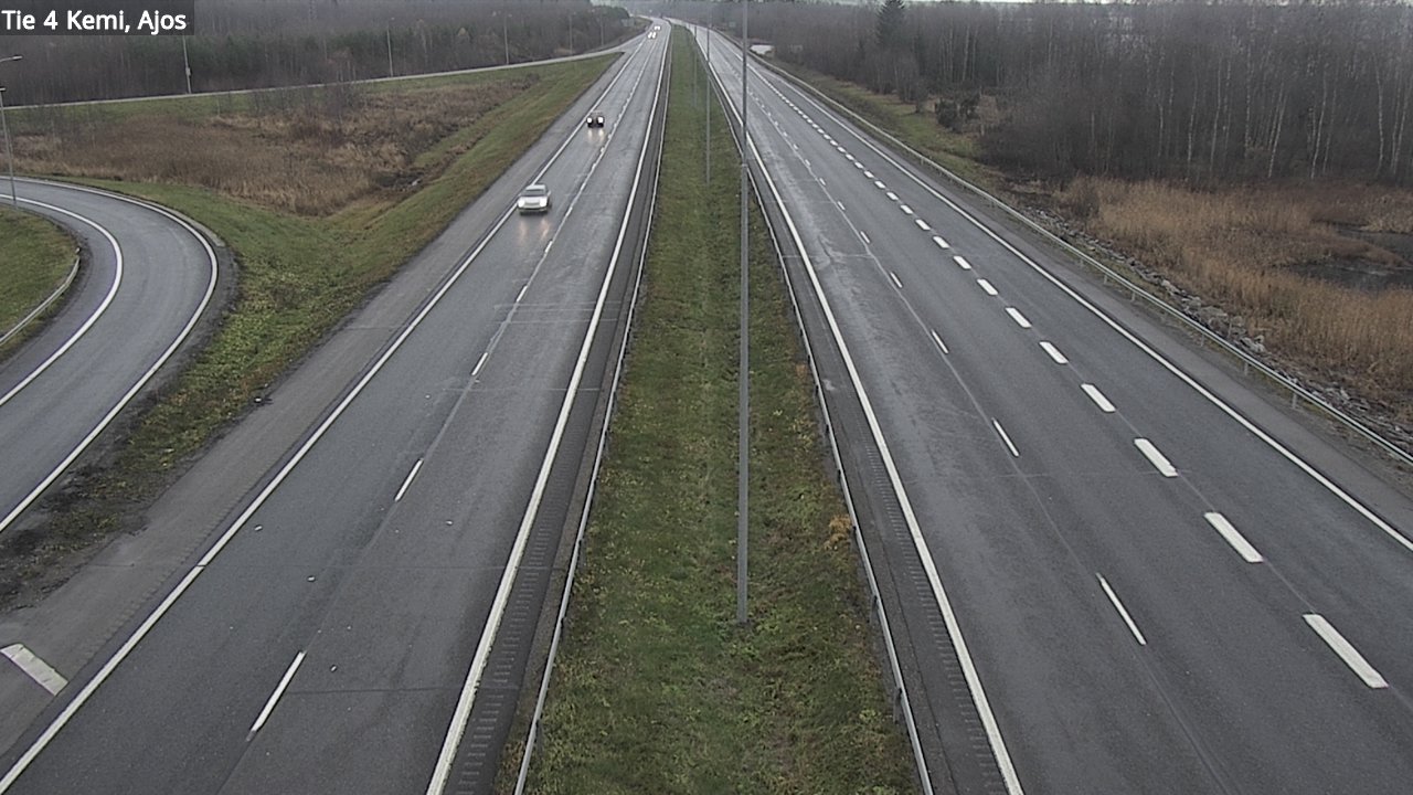 Kelikamerat Kuva Tie 4 Kemi, Ajos, Kemi, Lappi