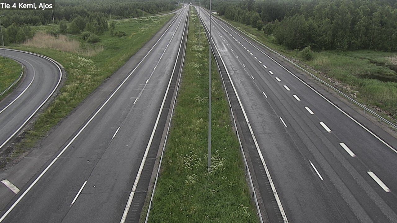 Kelikamerat Kuva Tie 4 Kemi, Ajos, Kemi, Lappi