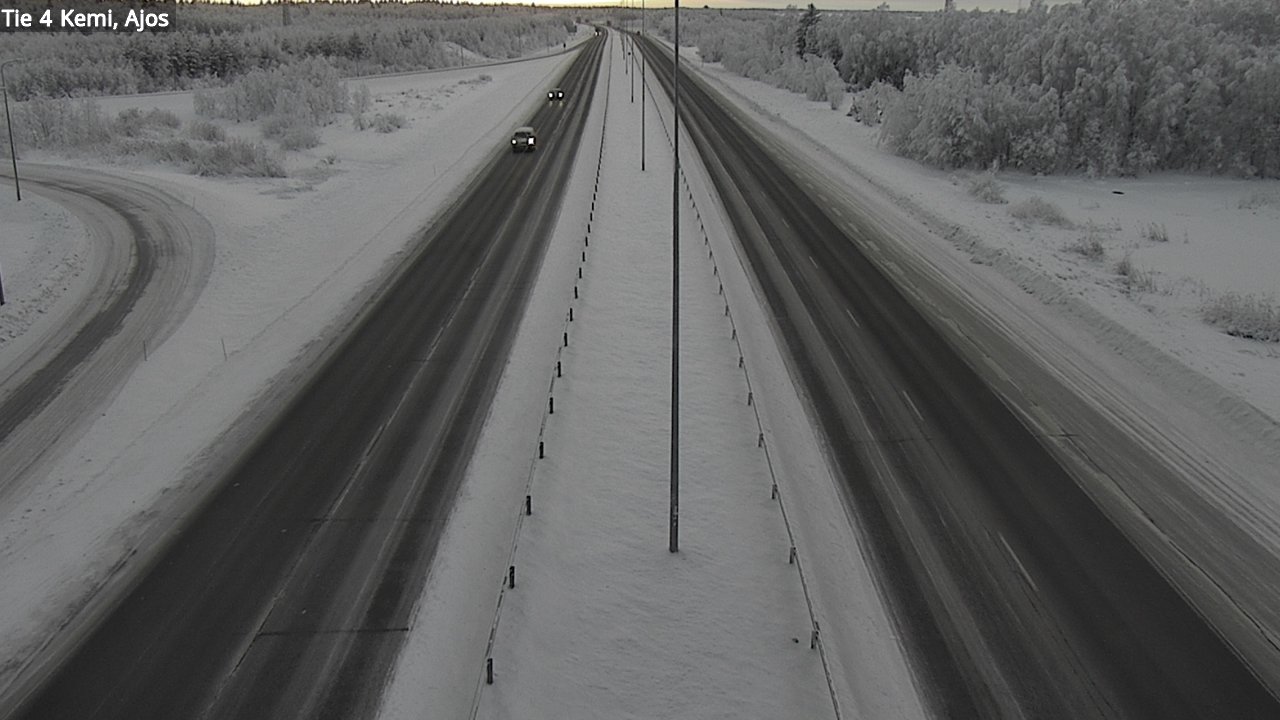 Kelikamerat Kuva Tie 4 Kemi, Ajos, Kemi, Lappi