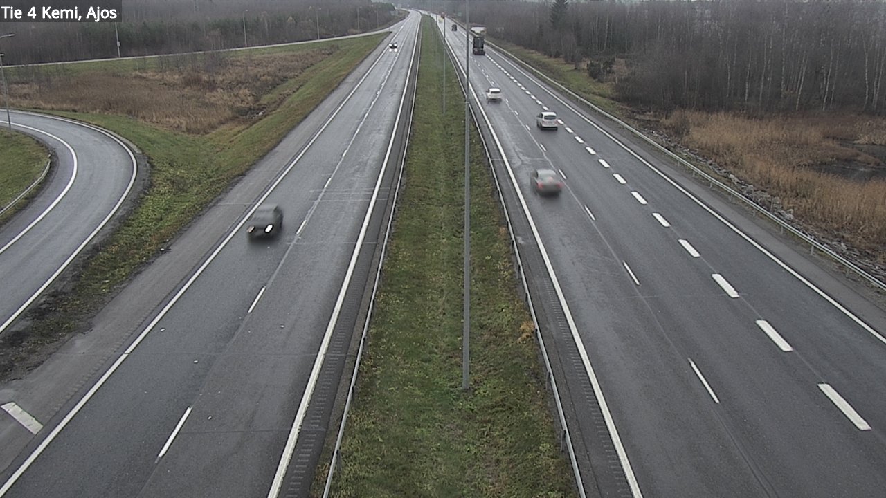 Kelikamerat Kuva Tie 4 Kemi, Ajos, Kemi, Lappi