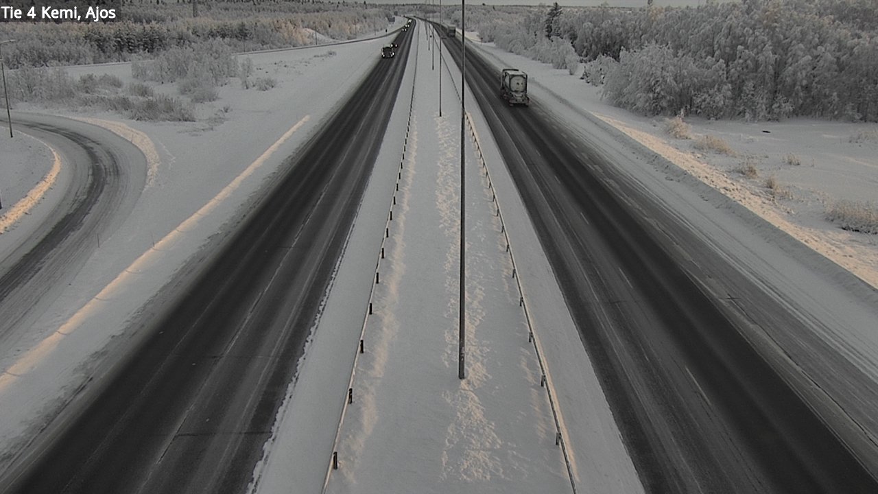 Kelikamerat Kuva Tie 4 Kemi, Ajos, Kemi, Lappi