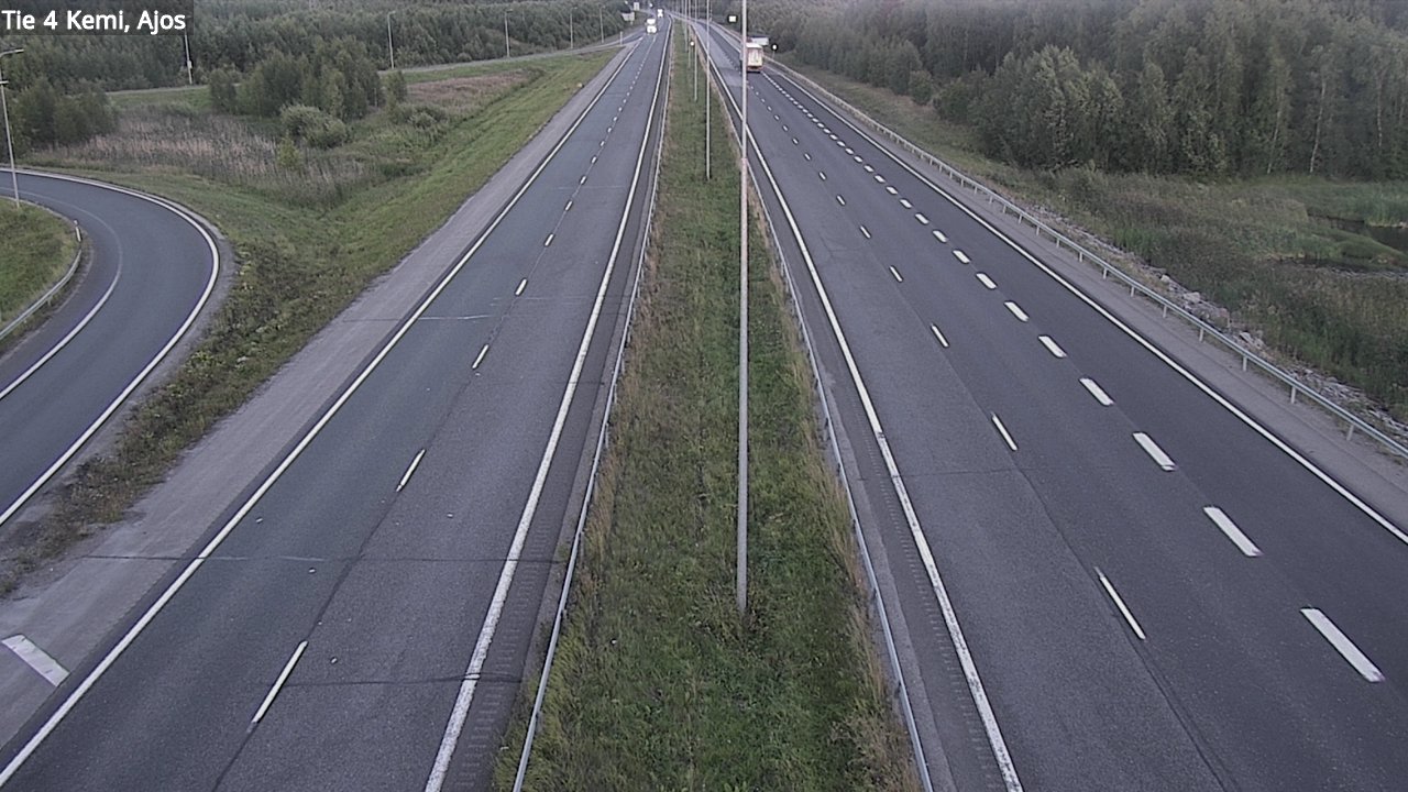Kelikamerat Kuva Tie 4 Kemi, Ajos, Kemi, Lappi