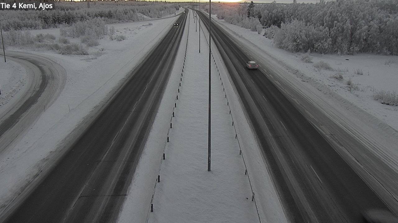 Kelikamerat Kuva Tie 4 Kemi, Ajos, Kemi, Lappi