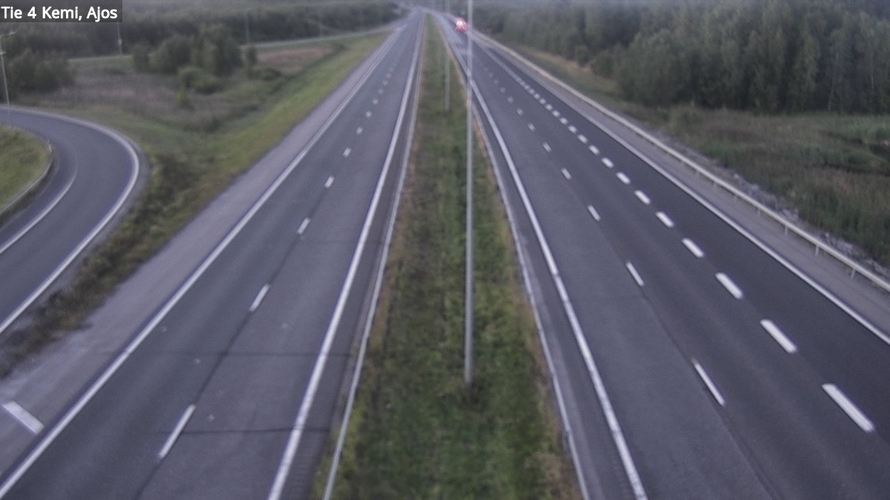 Kelikamerat Kuva Tie 4 Kemi, Ajos, Kemi, Lappi