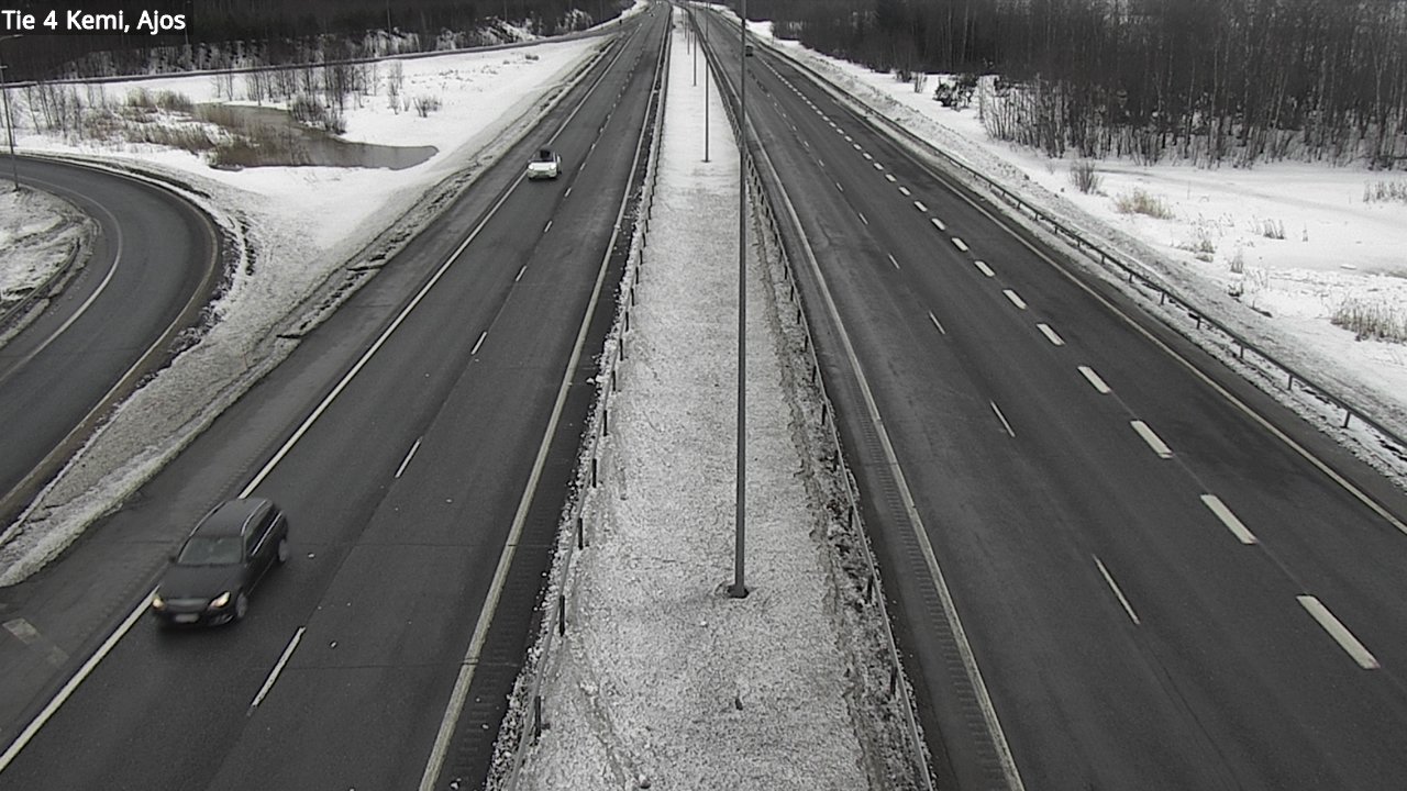 Kelikamerat Kuva Tie 4 Kemi, Ajos, Kemi, Lappi