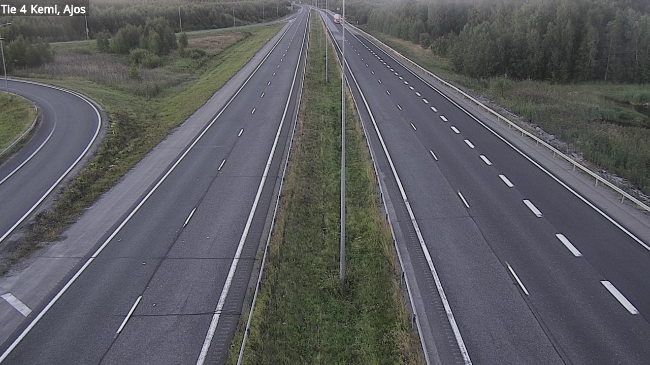 Kelikamerat Kuva Tie 4 Kemi, Ajos, Kemi, Lappi
