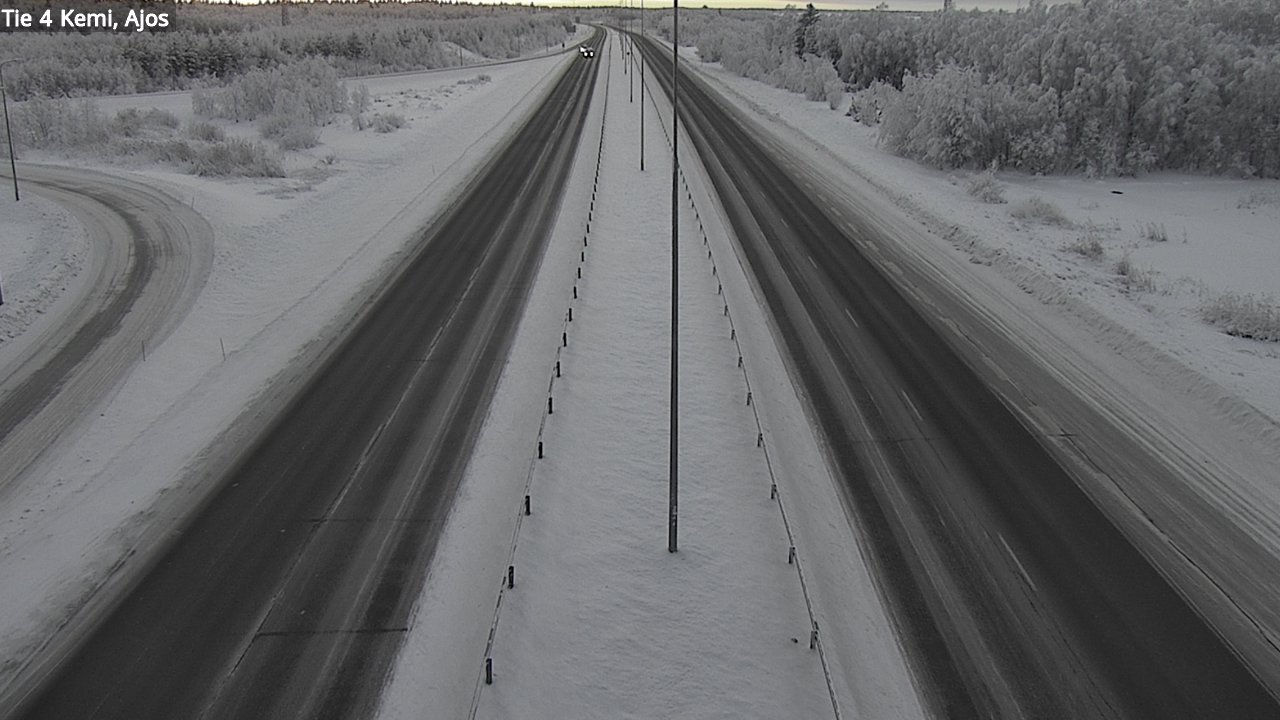 Kelikamerat Kuva Tie 4 Kemi, Ajos, Kemi, Lappi