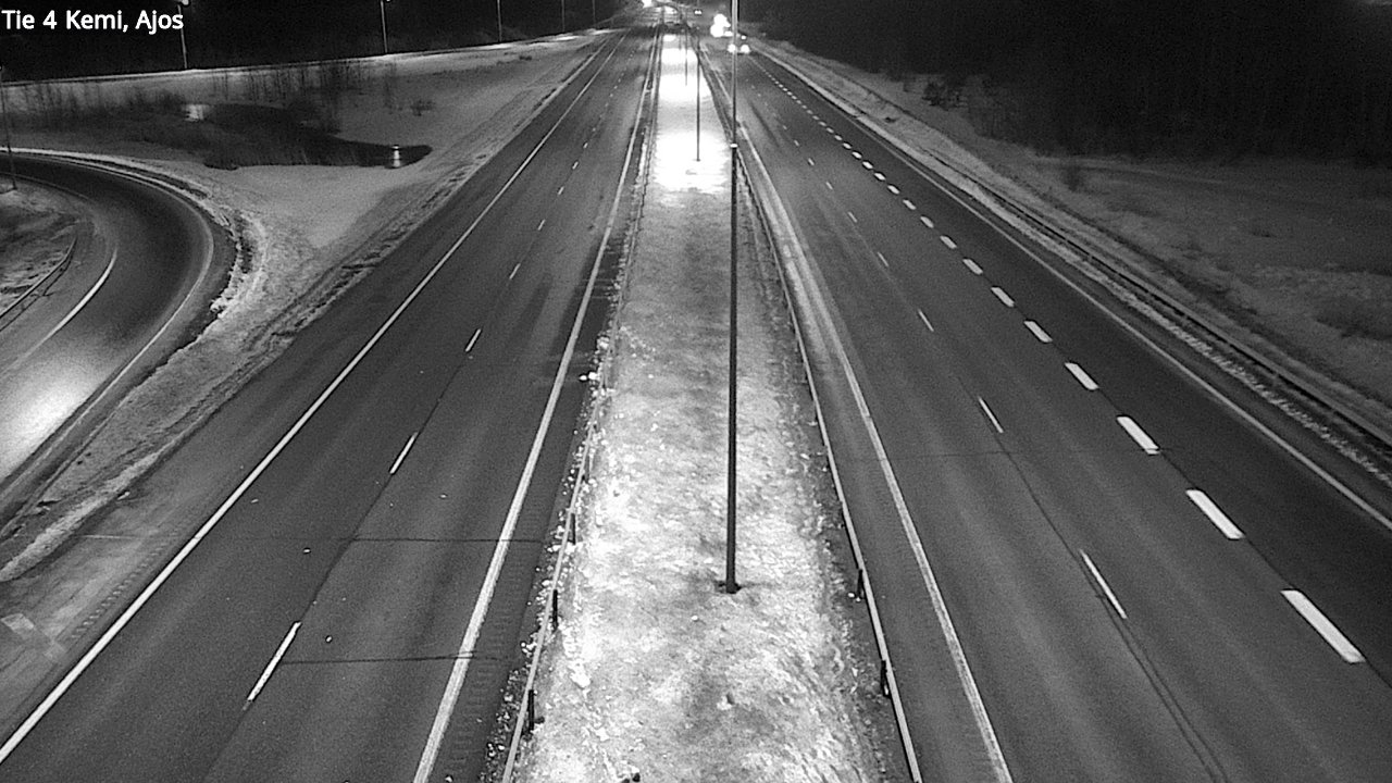 Kelikamerat Kuva Tie 4 Kemi, Ajos, Kemi, Lappi