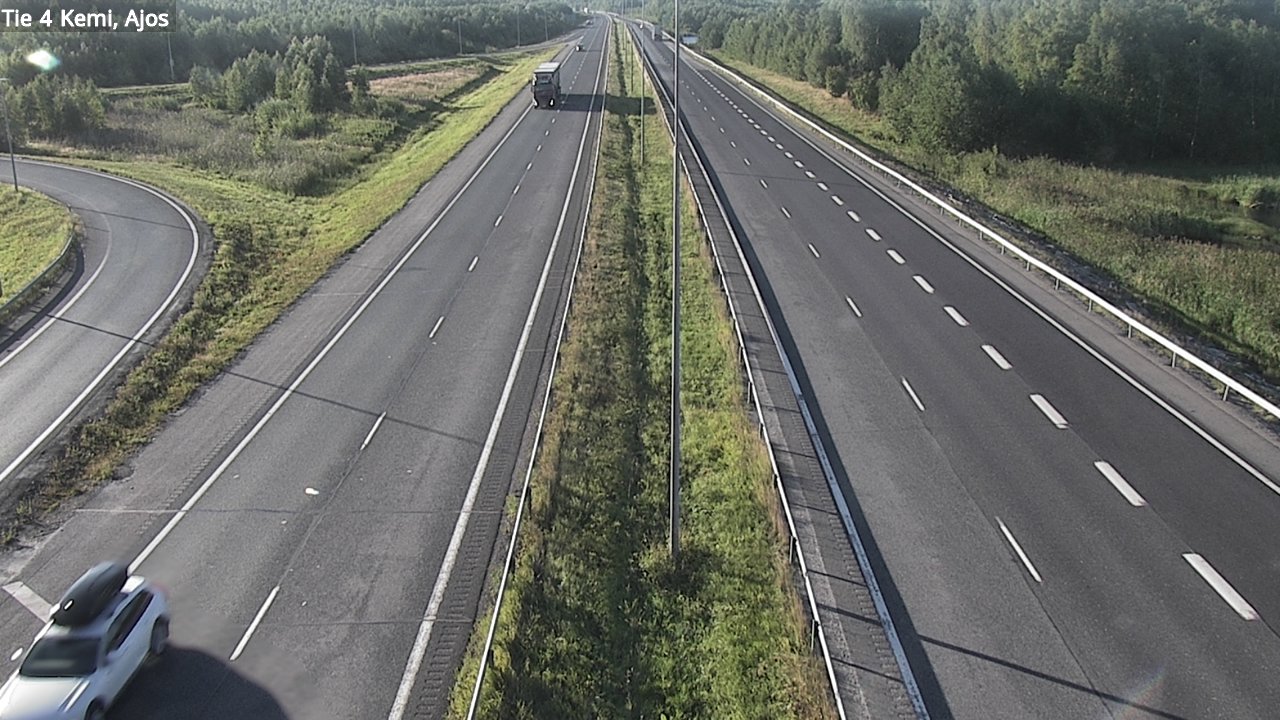 Kelikamerat Kuva Tie 4 Kemi, Ajos, Kemi, Lappi