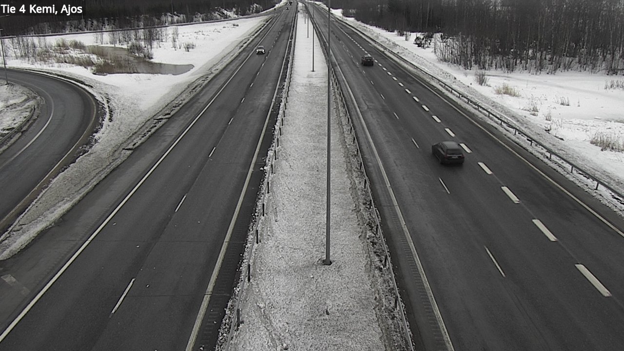 Kelikamerat Kuva Tie 4 Kemi, Ajos, Kemi, Lappi