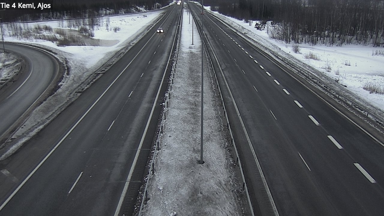 Kelikamerat Kuva Tie 4 Kemi, Ajos, Kemi, Lappi