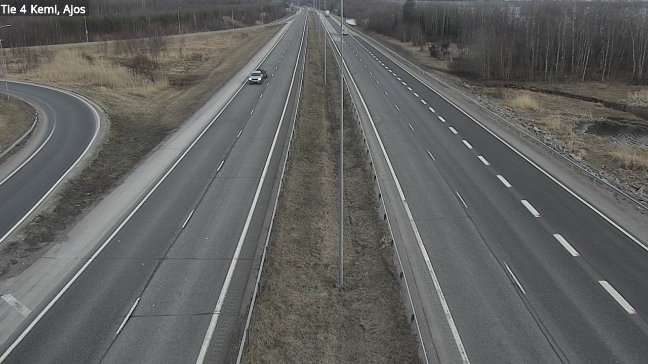 Weather Camera Image Road 4 Kemi, Ajos, Kemi, Lappi