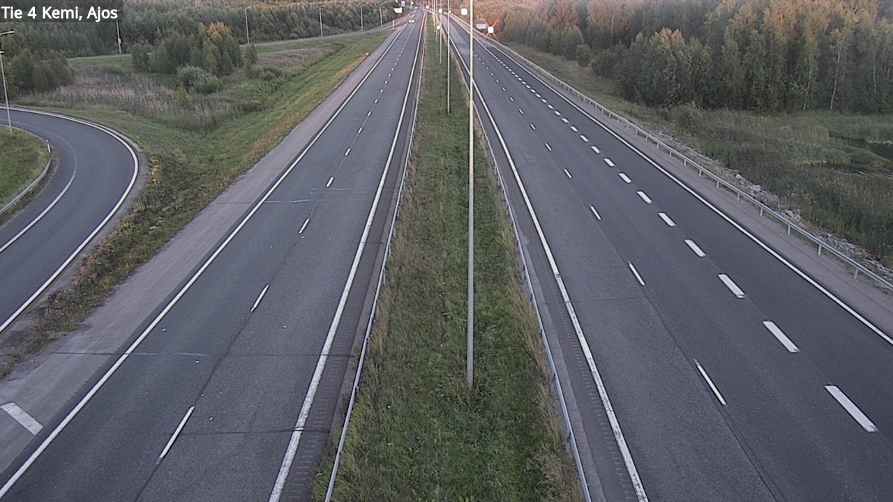 Kelikamerat Kuva Tie 4 Kemi, Ajos, Kemi, Lappi