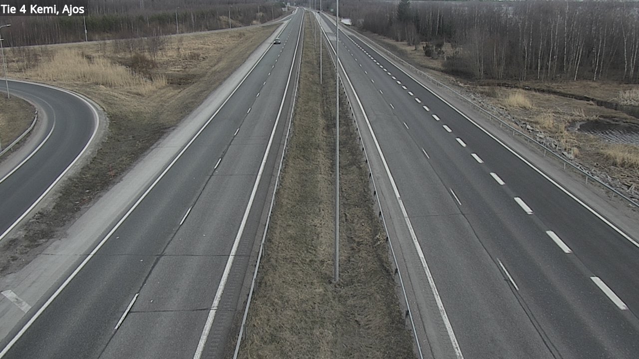 Weather Camera Image Road 4 Kemi, Ajos, Kemi, Lappi