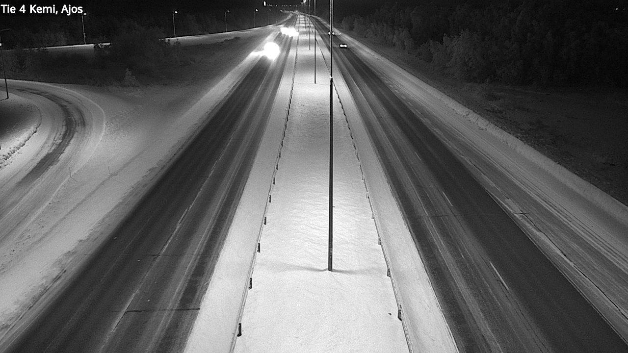 Kelikamerat Kuva Tie 4 Kemi, Ajos, Kemi, Lappi