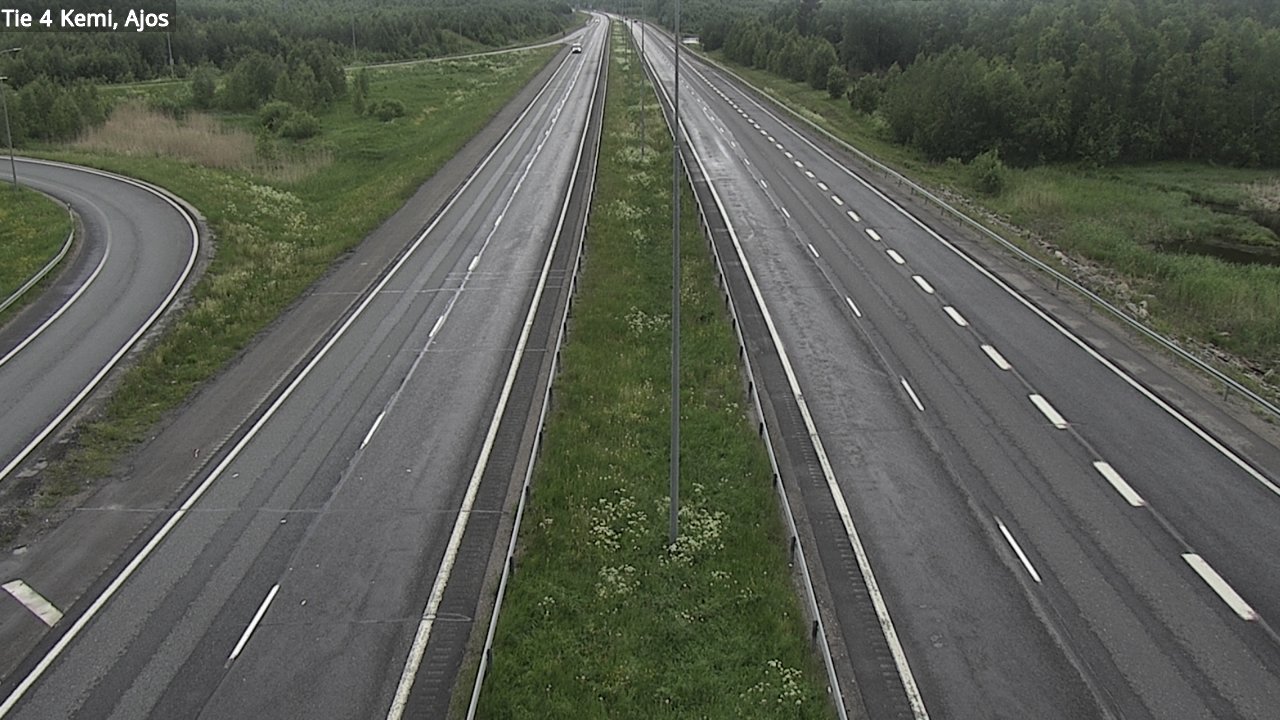 Kelikamerat Kuva Tie 4 Kemi, Ajos, Kemi, Lappi