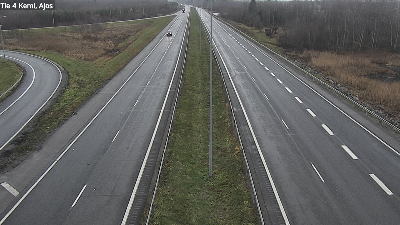 Kelikamerat Kuva Tie 4 Kemi, Ajos, Kemi, Lappi