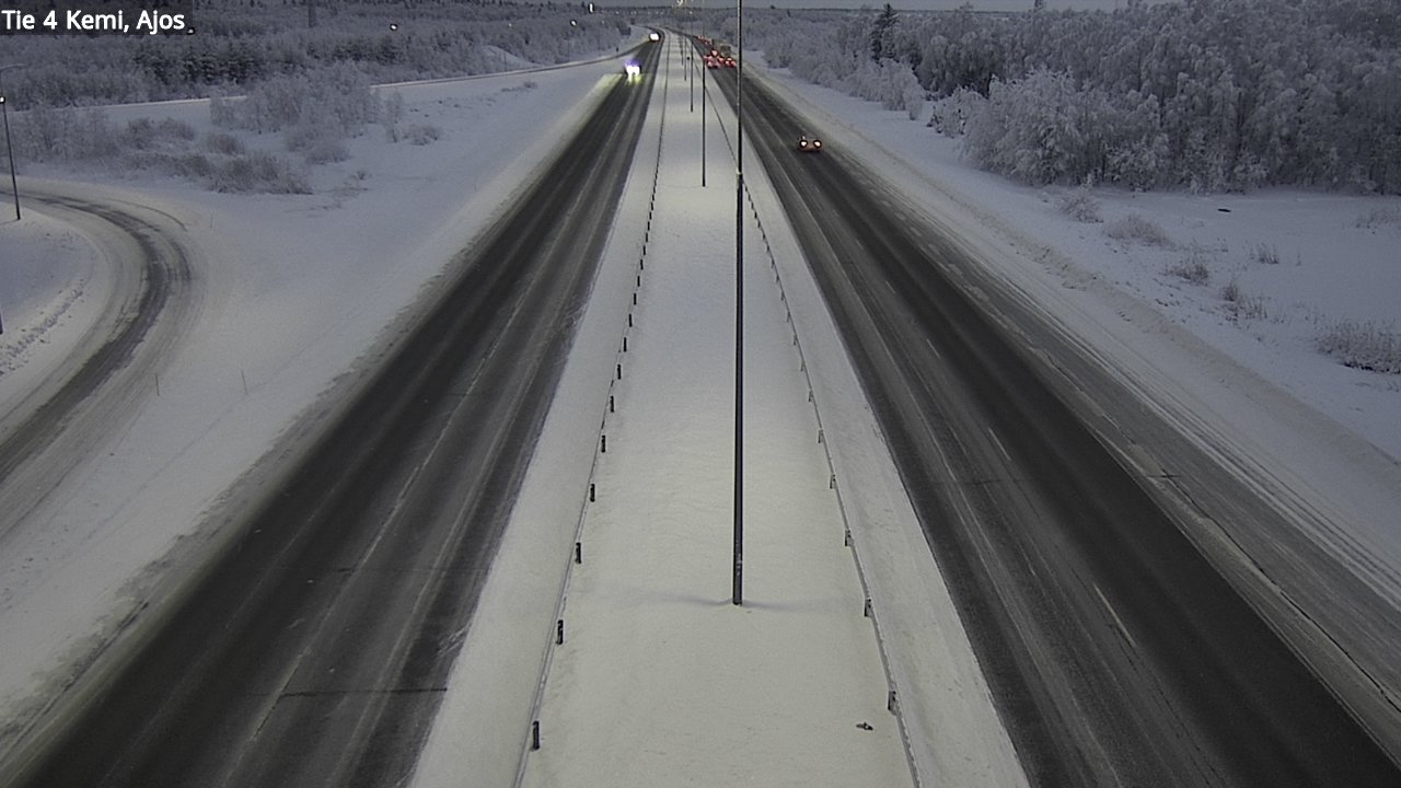 Kelikamerat Kuva Tie 4 Kemi, Ajos, Kemi, Lappi