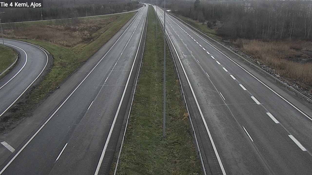 Kelikamerat Kuva Tie 4 Kemi, Ajos, Kemi, Lappi