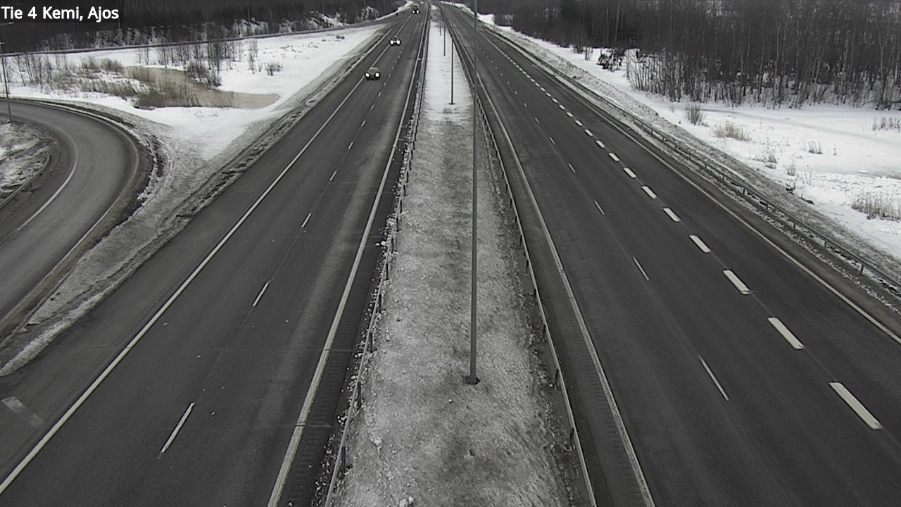 Kelikamerat Kuva Tie 4 Kemi, Ajos, Kemi, Lappi