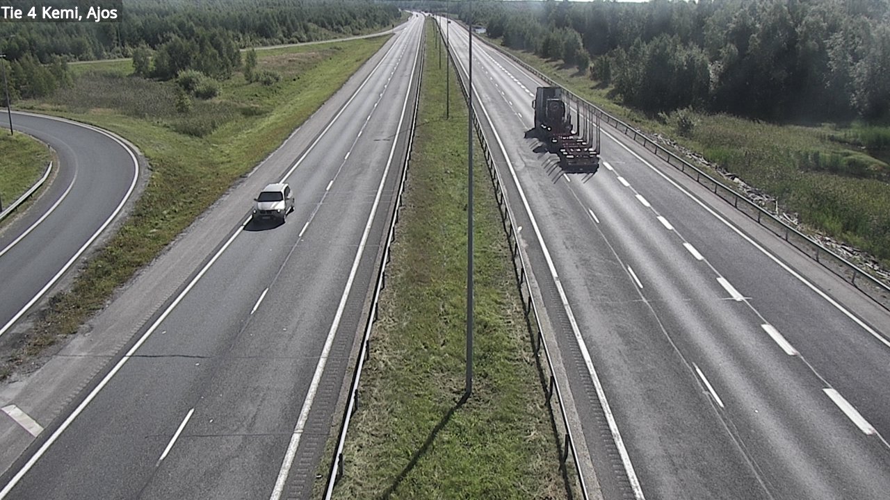 Weather Camera Image Road 4 Kemi, Ajos, Kemi, Lappi