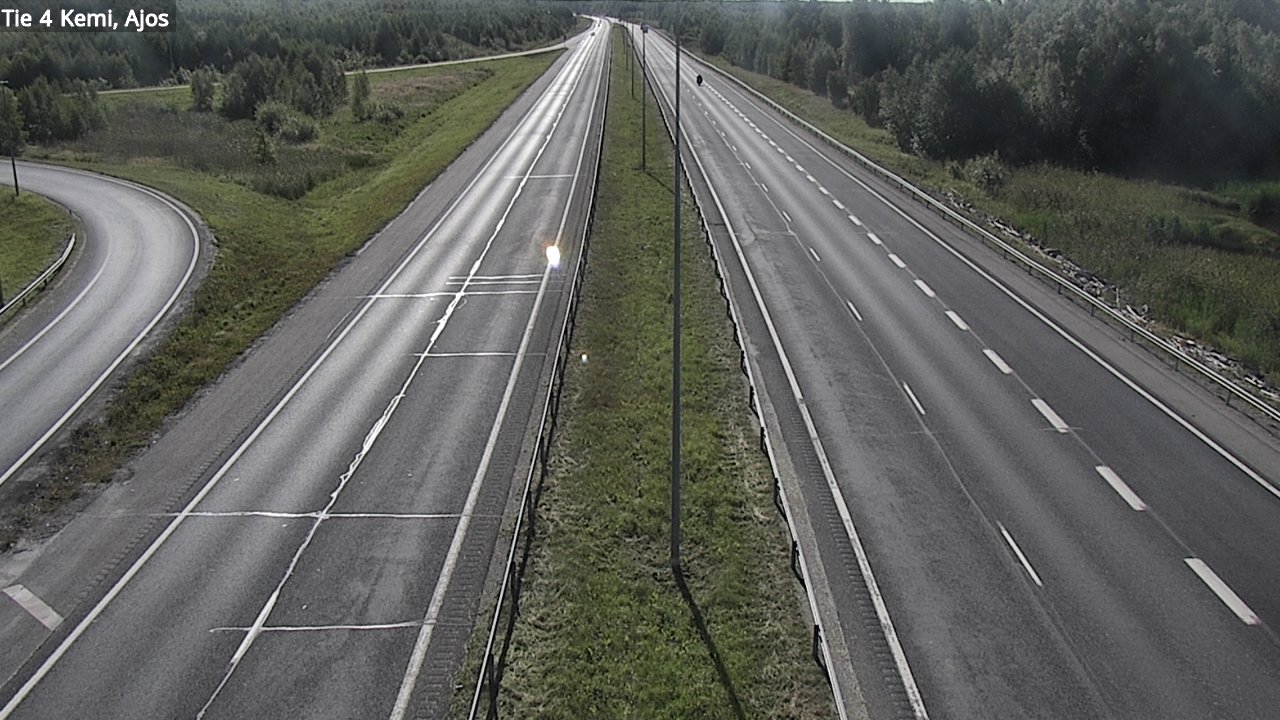 Weather Camera Image Road 4 Kemi, Ajos, Kemi, Lappi